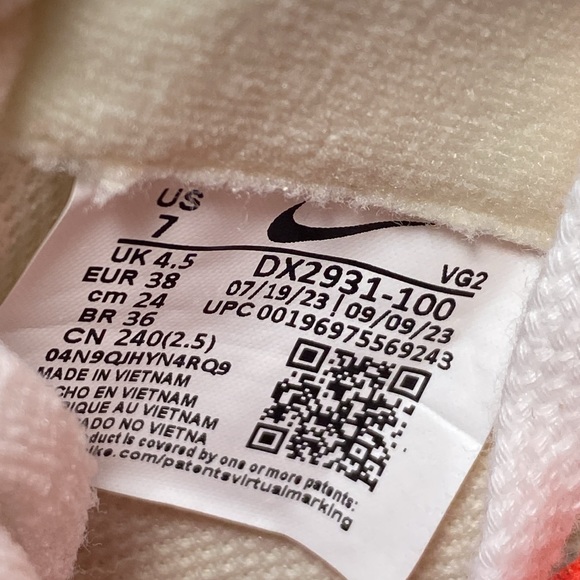 Nike Waffle Debut Vintage Muslin/Coconut milk/Campfire Orange/Black Women’s 7 - Picture 6 of 7